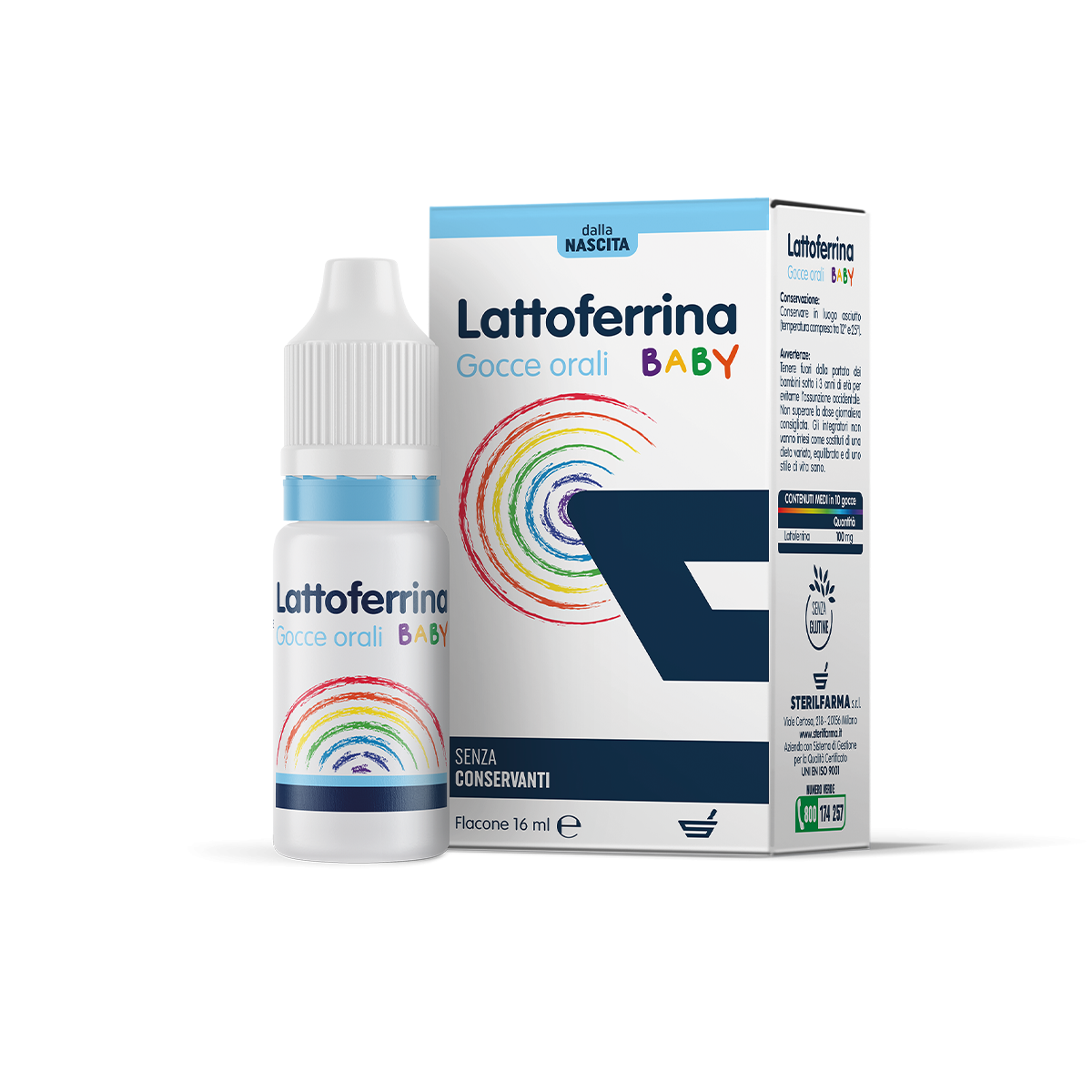Sterilfarma Lattoferrina Baby da 16 ml