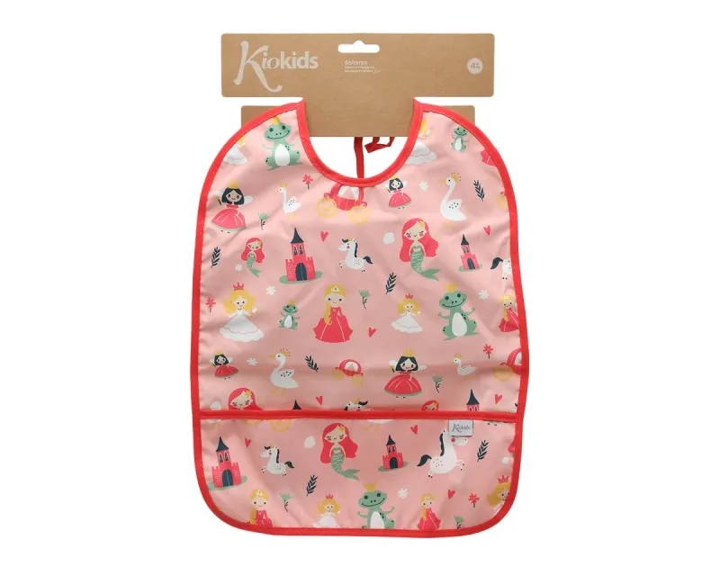 Kiokids Bavaglino Impermeabile Rosa