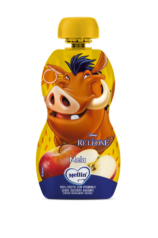 Mellin Pouches Re Leone Mela 110g