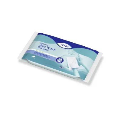 Essity Tena Guanti per la Pulizia Quotidiana del Corpo da 8pz