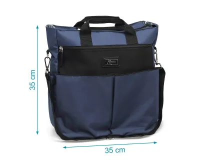 Kiokids Borsa a Tracolla Blu per Maternita