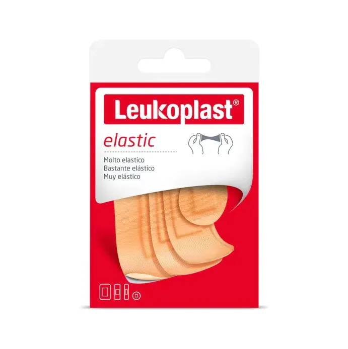 Leukoplast Elastic Cerotto Alta Elasticita&#39; Misti  40pz