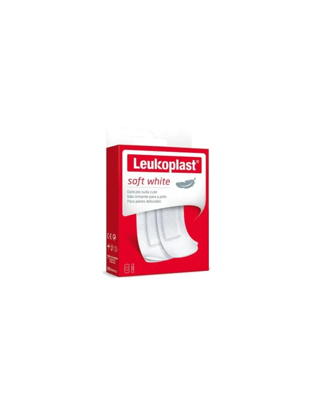 Leukoplast Soft White Cerotto Adesivo Alta Assorbente Misti  40pz