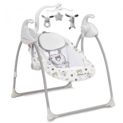 Aziamor Sogni D&#39;oro Pocket Altalena 3 IN 1 Sdraietta Culla a Dondolo Elettrica Bear