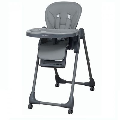 Aziamor Belli Seggiolone Pappa per Neonato Colore Grigio