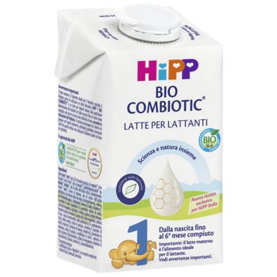 Hipp Latte Combiotic 1 per Lattanti Liquido 12 x 500 ml