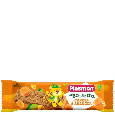 Plasmon Barretta Carota e Arancia da 20g