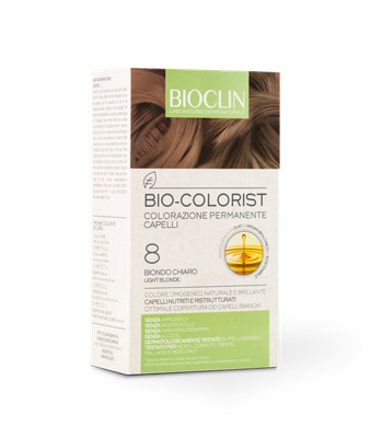 Bioclin Bio Colorist Colorazione Permanente Capelli Biondo Chiaro 8