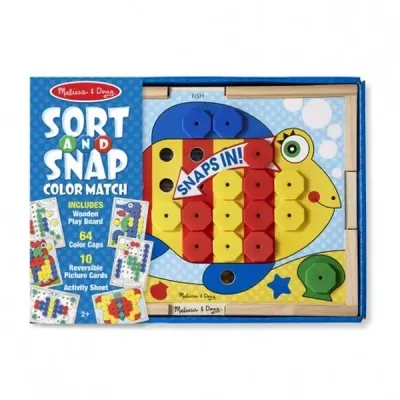 Melissa &amp; Doug Set Abbinamento di Colori con Classifica e Incastra