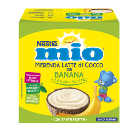 Nestle Mio Merende Latte di Cocco con Banana 4x100g