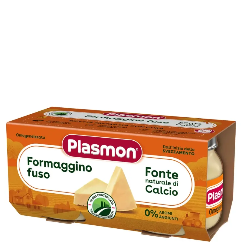 Plasmon Omogeneizzato di Formaggino classico 2x80g