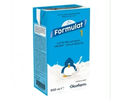 Dicofarm Formulat 1 Latte Liquido 12X500ml