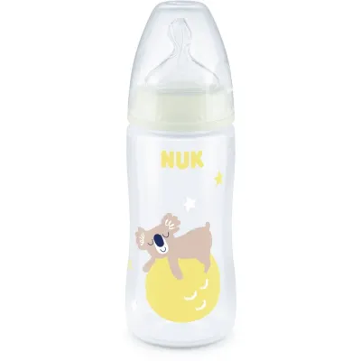 Nuk Biberon FC Temperature Control +PP Silicone 300ml 6-18 Mesi
