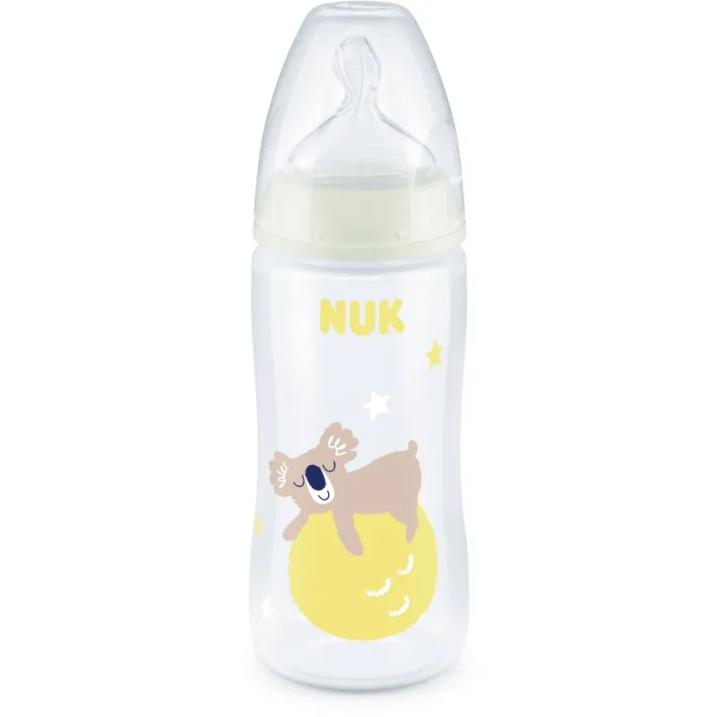 Nuk Biberon FC Temperature Control +PP Silicone 300ml 6-18 Mesi