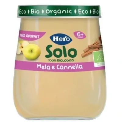 Hero Omogeneizzato di Frutta Mela Cannella  120gr