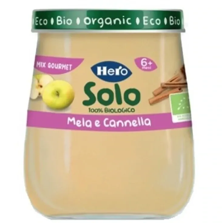 Hero Omogeneizzato di Frutta Mela Cannella  120gr