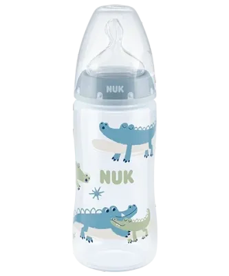 Nuk Biberon FC Temperature Control +PP Silicone 300ml 6-18 Mesi