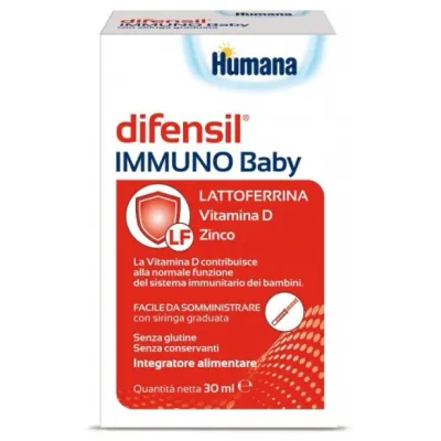 Humana Difensil Immuno Baby Integratore Alimentare 30ml