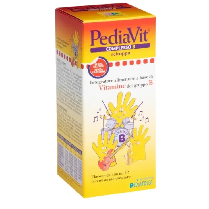 Pediatrica Pediavit Sciroppo Complesso B flacone da 100ml