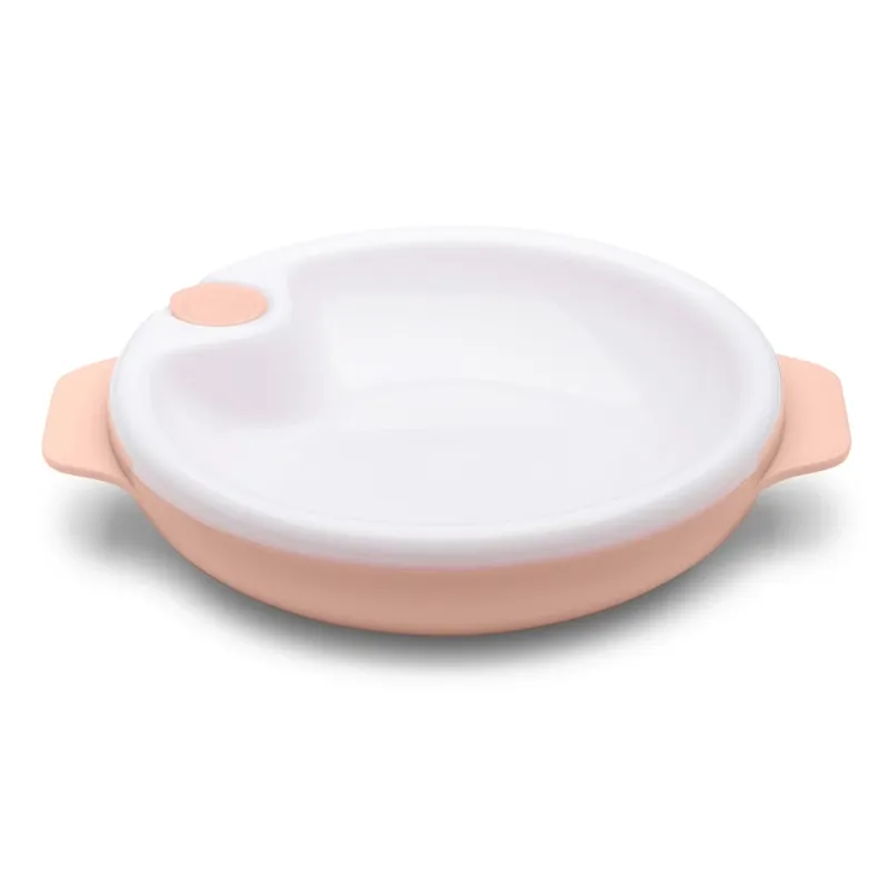 Nuvita Piatto Termico con Serbatoio Rosa