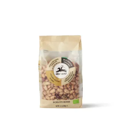 Alce Nero Legumi Fagioli Borlotti biologici 400g