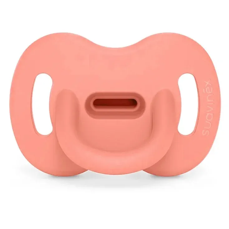 Suavinex Succhietto Selection in Silicone Tettarella Simmetrica SX Pro 0-6 Mesi Pesca