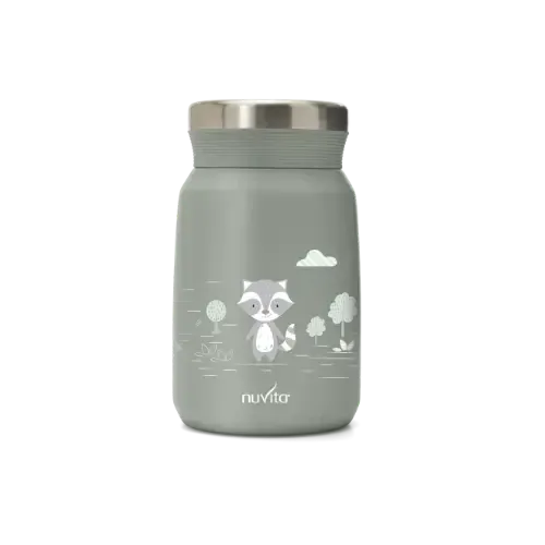 Nuvita Contenitore Termico in Acciaio Inox per Cibi e Liquidi Bianco 500ML - 4472