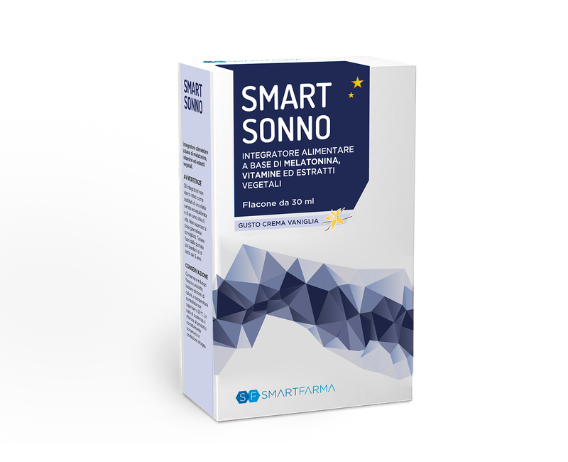 Smart Sonno Integratore a base di melatonina da 30ml