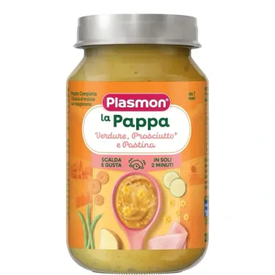 Plasmon La Pappa Completa di Verdure Prosciutto e Pastina 200g