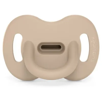 Suavinex Succhietto Selection in Silicone Tettarella Simmetrica SX Pro 6-18 Mesi Nocciola