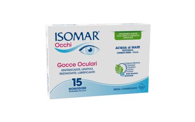Isomar Occhi Plus Gocce Oculari per Occhi Secchi 30 monodose da 0,5ml