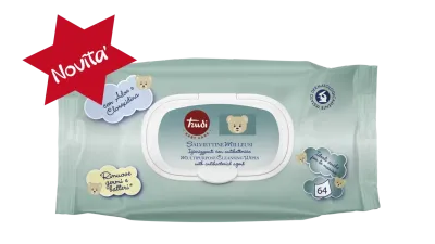 Trudi Salviettine Igienizzanti Antibatteriche Milleusi da 64pz