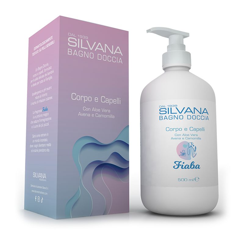 Laboratorio Silvana Bagno Doccia Corpo e Capelli Fiaba da 500ml
