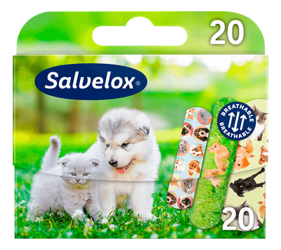 Salvelox Cerotti per Bambini Animals da 20 pz