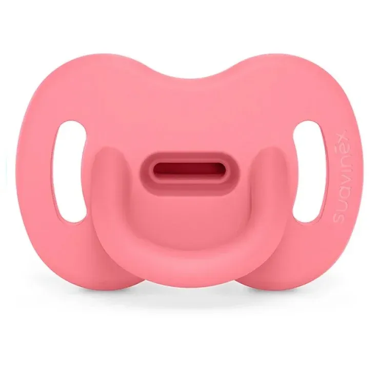 Suavinex Succhietto Selection in Silicone Tettarella Simmetrica SX Pro 0-6 Mesi Fucsia