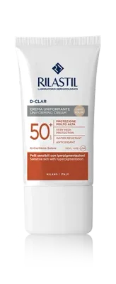 Rilastil D-Clar Crema Uniformante Light Color 50+ Protezione Molto Alta 40 ml