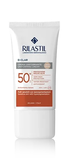 Rilastil D-Clar Crema Uniformante Light Color 50+ Protezione Molto Alta 40 ml