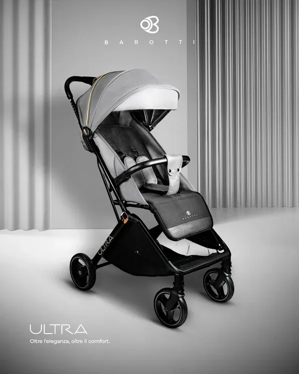 Barotti Ultra Passeggino Perla Ultraleggero da 0 a 36 mesi