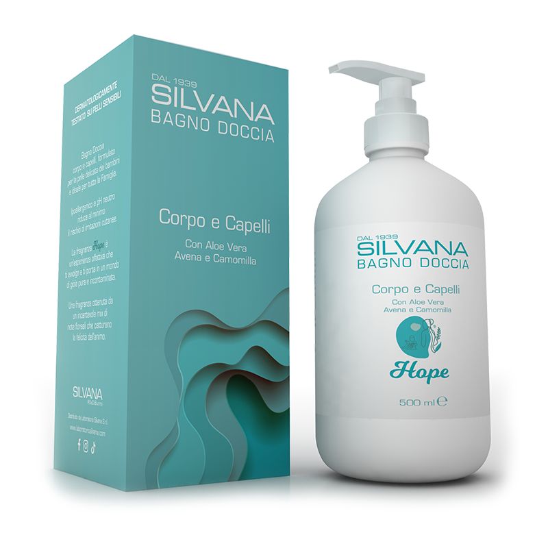 Laboratorio Silvana Bagno Doccia Corpo e Capelli Hope da 500ml