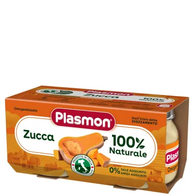 Plasmon Omogeneizzato di Verdure Zucca 2x80g