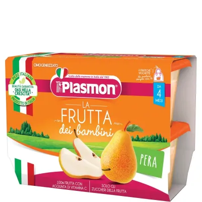 Plasmon Sapori di Natura Pera 4x100g