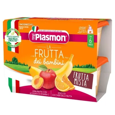 Plasmon Sapori di Natura Frutta Mista 4x100g