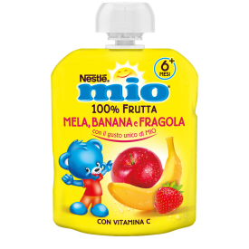 Nestle Pouch Mio Mela Banana e Fragola 90g