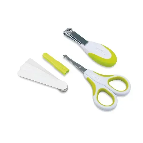 Nuvita Set Baby per la Cura delle Unghie Giallo