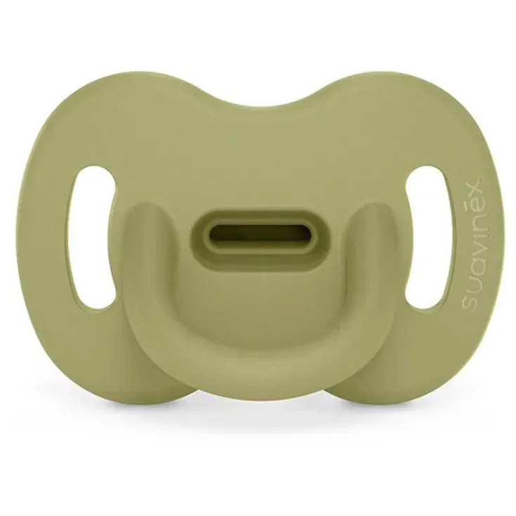 Suavinex Succhietto Selection in Silicone Tettarella Simmetrica SX Pro 0-6 Mesi Verde Tartaruga