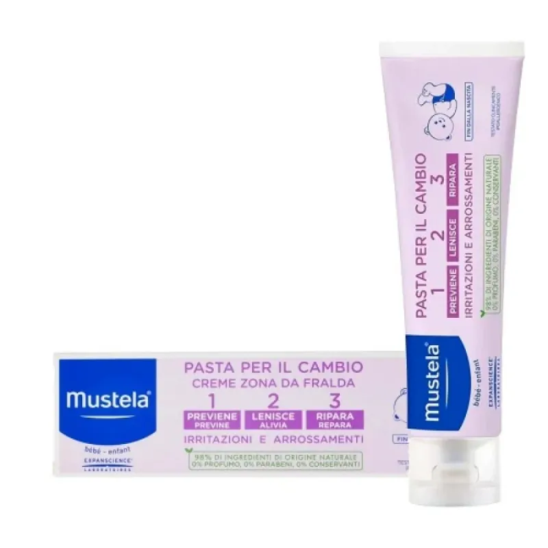 Mustela Pasta Cambio 1 2 3 DA 150ml