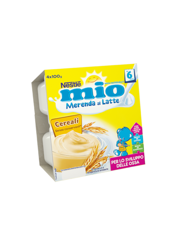 Nestle Mio Merende al Latte Cereali 4x100g