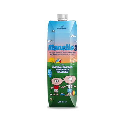 Sterilfarma Monello Latte 3 Liquido 6x1000ml