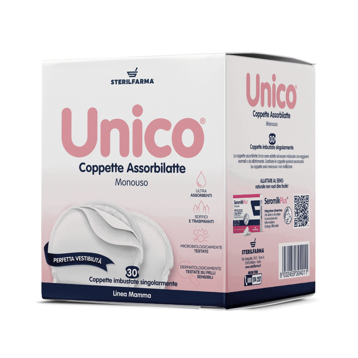 Sterilfarma Unico Coppette Assorbilatte da 30pz
