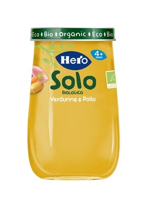 Hero Omogeneizzato Pollo Verdure 190gr